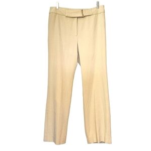 Jones New York Beige Wide Leg Stretch Pant Size 10